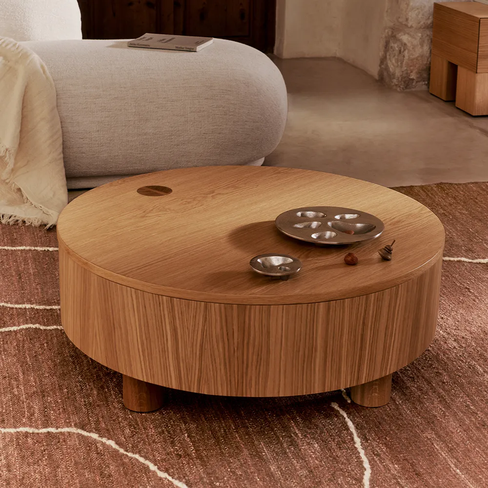 Handvävd Matta i Jute Gesso Terracotta 170x240 cm