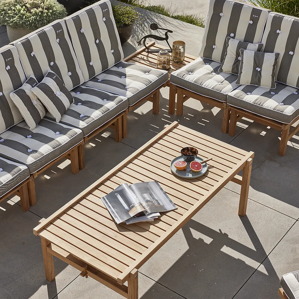 Fåtölj byggbar teak