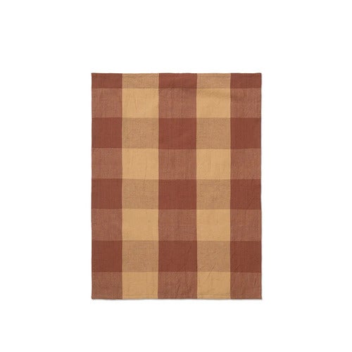 Kökshandduk Hale  Peach/Spice Red