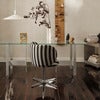 Lager Matbord 200x90 cm - Glas/Aluminium