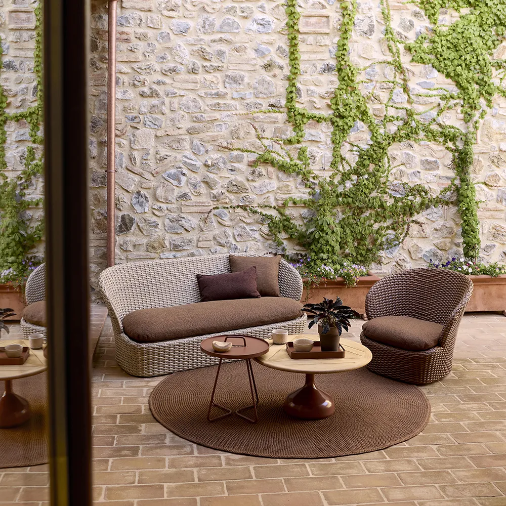 Coast Snurrfåtölj Umber brown