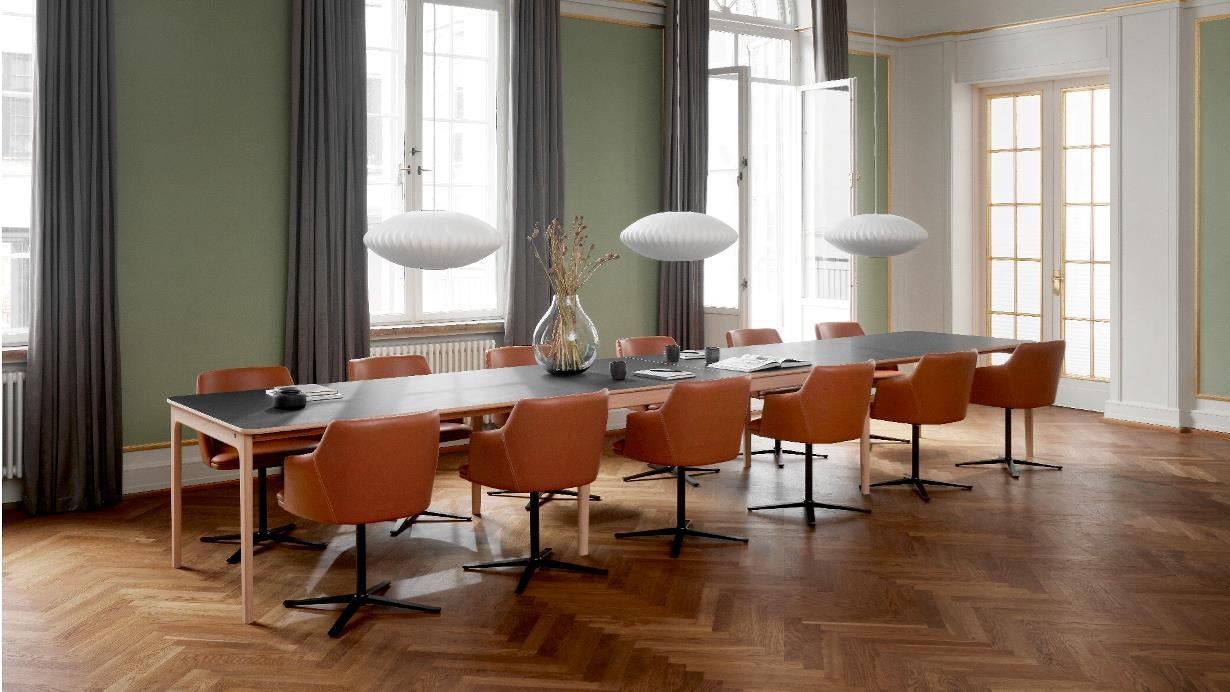 Sm55 Snurrstol med tyg i kategori 1