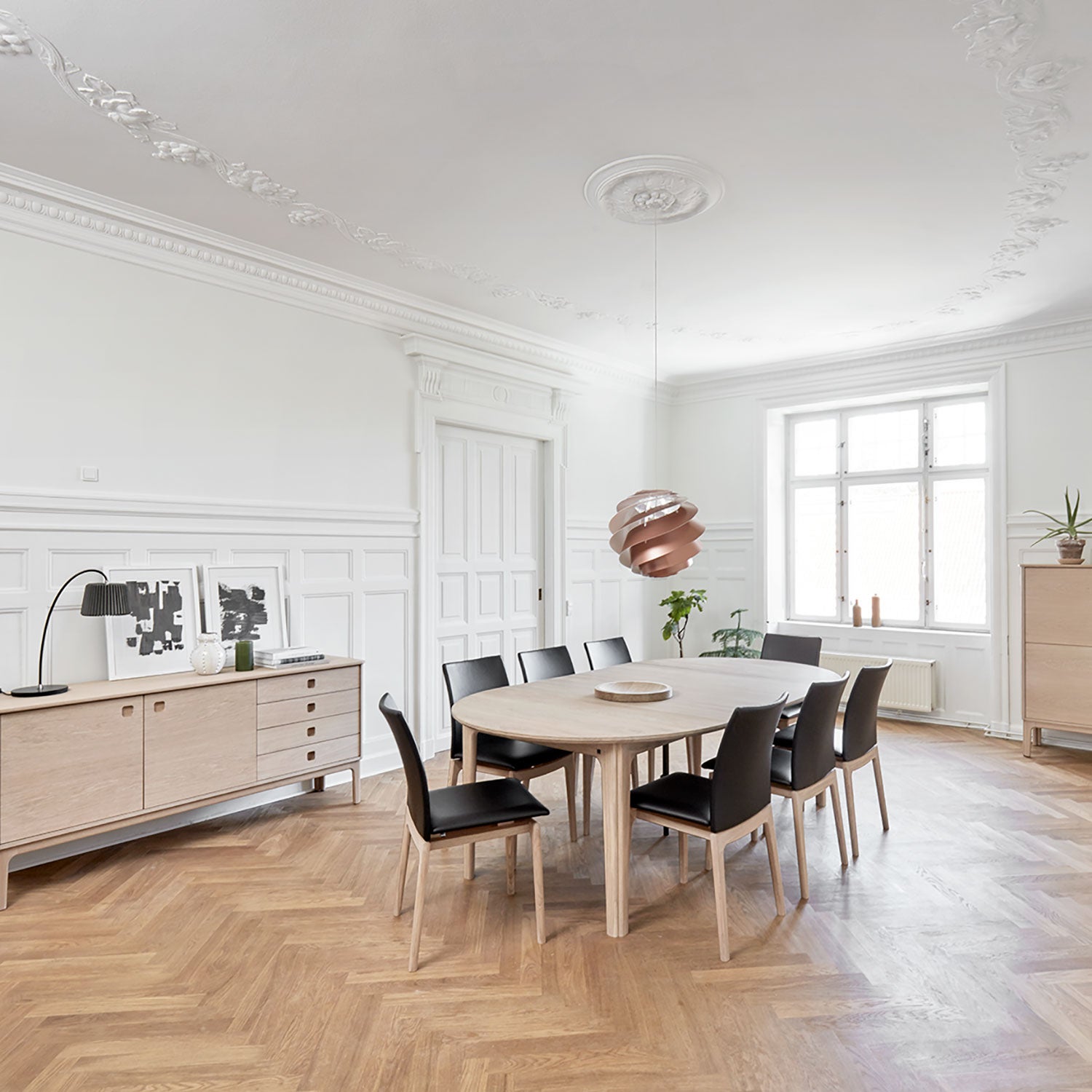 Sm302 Hög Skänk Ek Naturolja