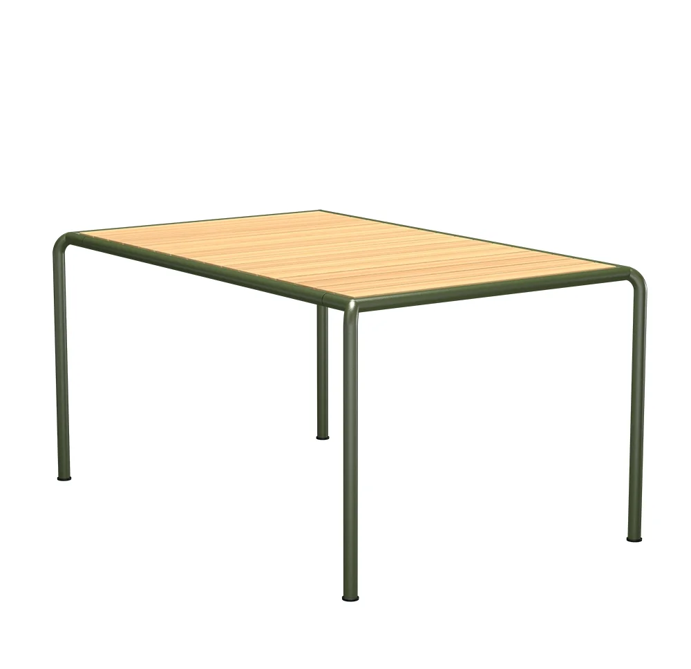 AVANTI Matbord 153x98 cm furu/olivgrön