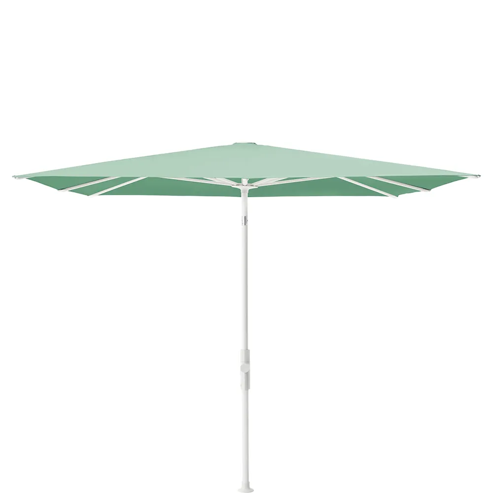 Glatz Twist parasoll 240×240 cm matt white Kat.5 581 Jade