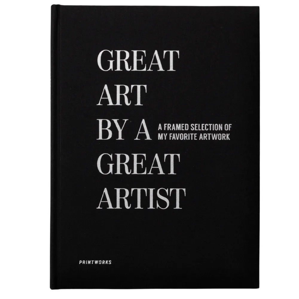 Frame book - Great Art, Black