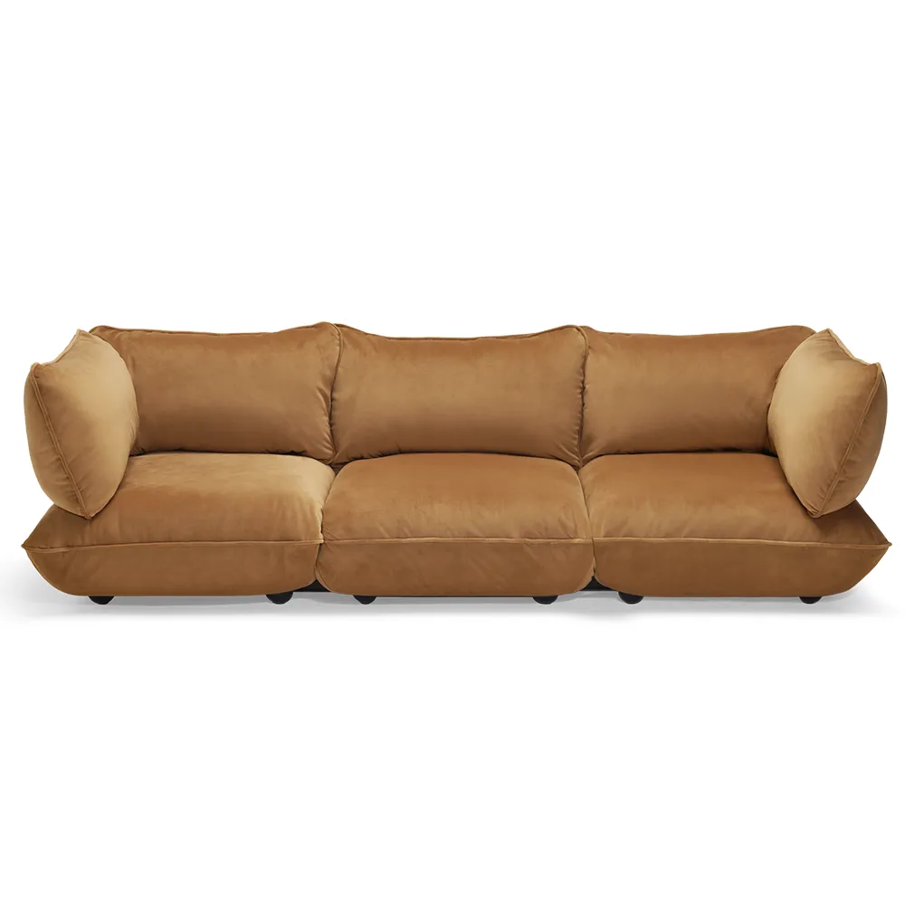 Fatboy Sumo 3-sits soffa Velvet Recycled Almond