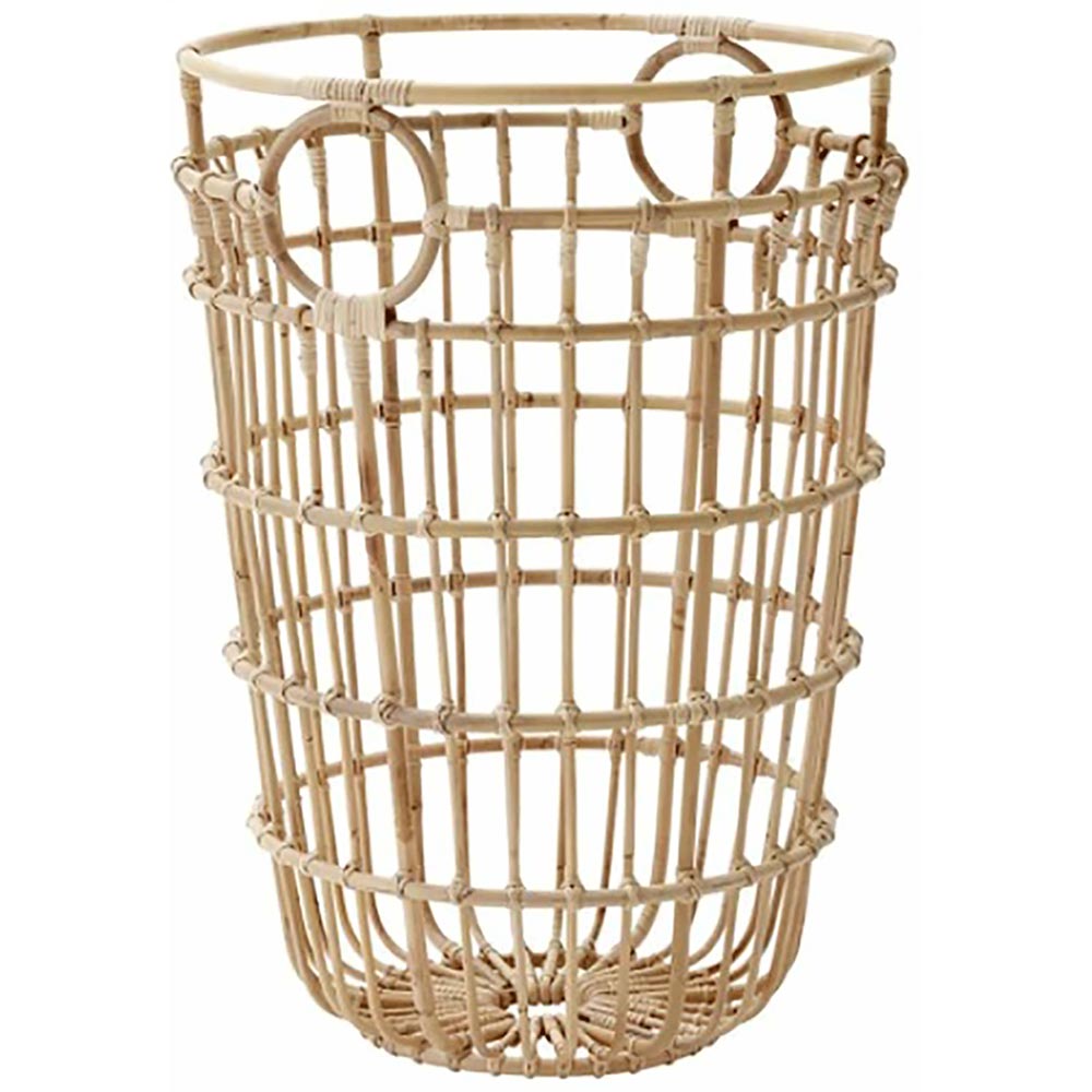 Carry Me Basket Hög Natural Rattan 