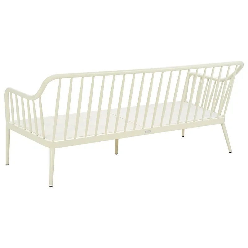 Coleville 3-sits soffa  Pearl white / Dot beige
