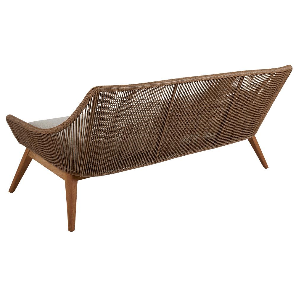 Hassel soffa i teak/konstrotting 