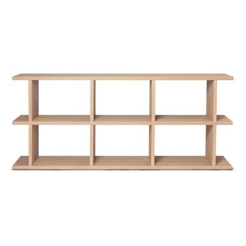Kona Bokhylla  3x2 - Natural ek