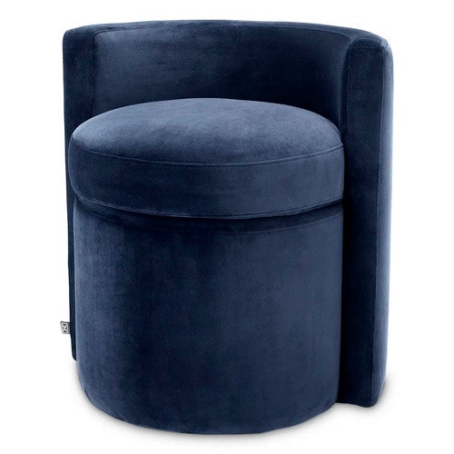 Hög fåtölj Arcadia Savona midnight blue