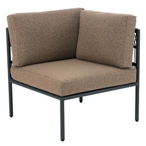 Reno hörndel Svart / Raw Peanut