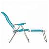 Spaghetti solstol matt turquoise aluminium