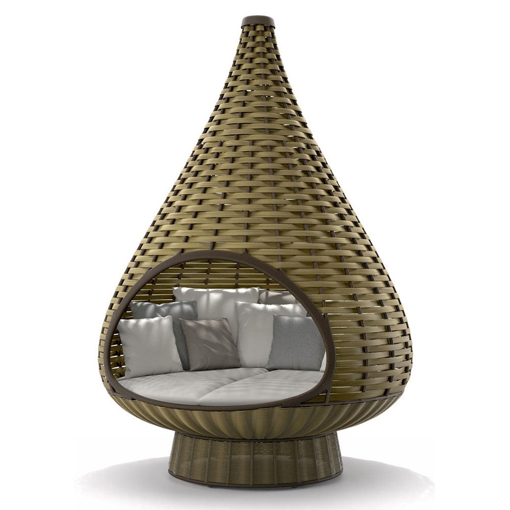 NESTREST standing lounger, olive 