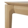 Bok Bänk Lackad teak 35x186 cm
