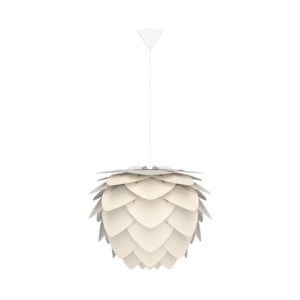Aluvia Lampskärm Ø 59 cm Pearl White