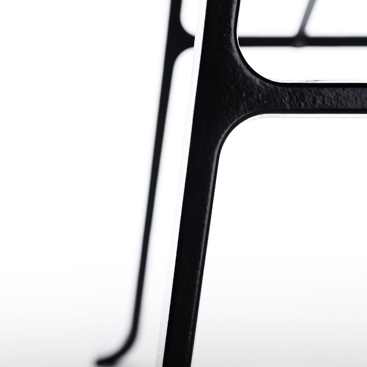 Seriff bord 73x130 cm natur/svart