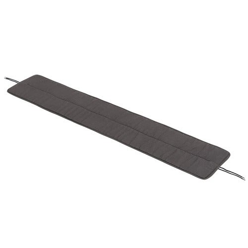 Linear Steel Bänkdyna 170x34 cm Dark Grey 