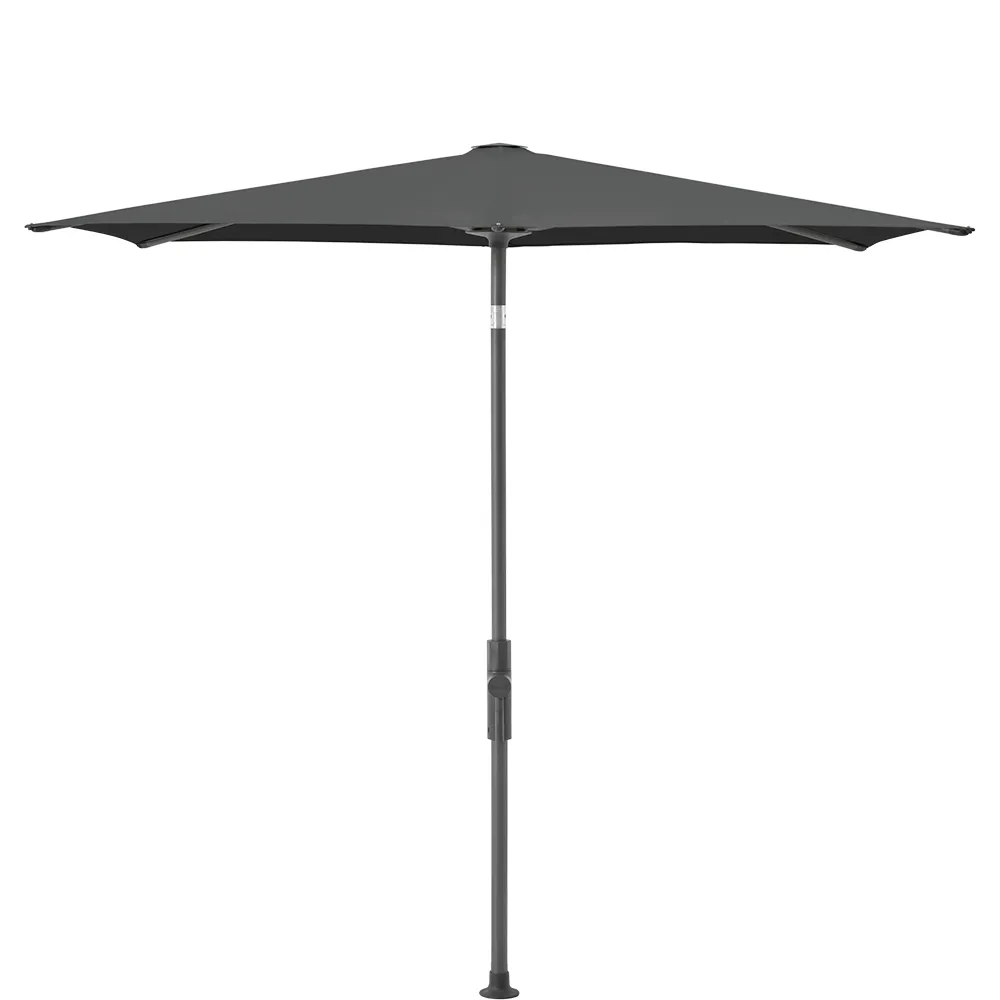 Glatz Twist parasoll 210×150 cm anthracite Kat.5 669 Carbone