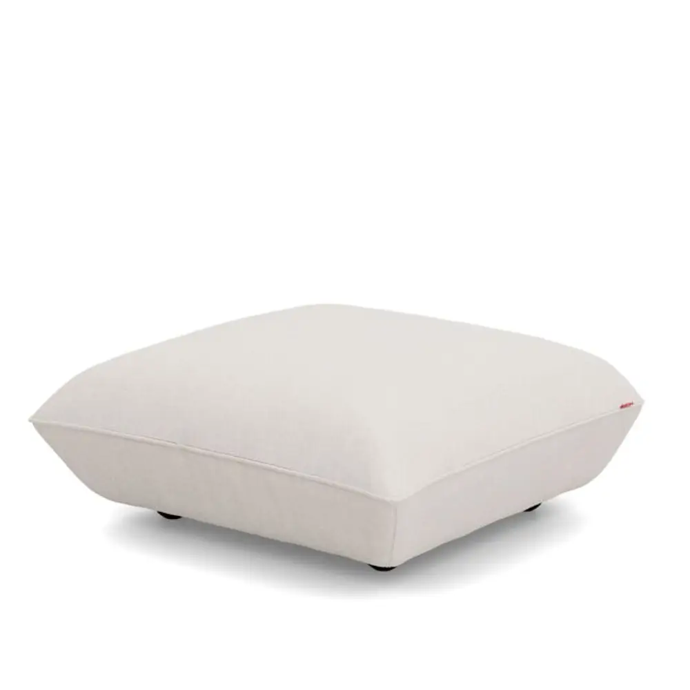 sumo fotpall boucle recycled creme