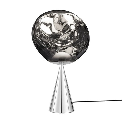Melt Bordslampa Silver/Silver LED