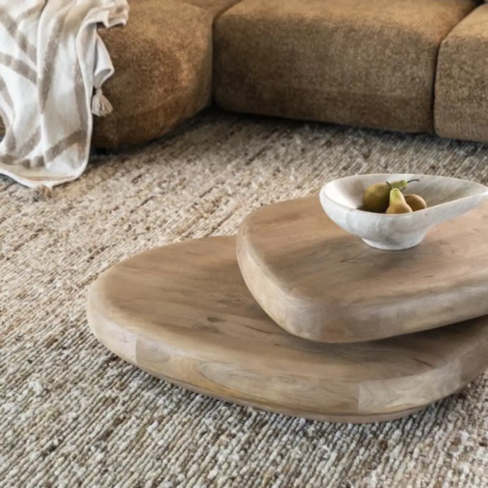 Kabo Soffbord - light brown 100x80x27 cm