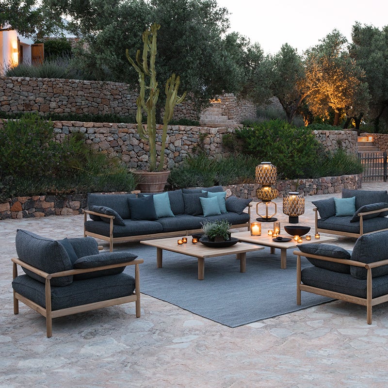 TIBBO soffbord 103x139 cm teak 