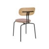 Curious Matstol Ek/Svart Metall Stone Rose