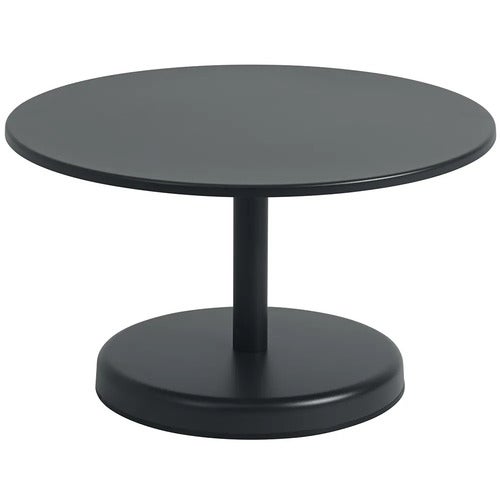 Linear Steel Soffbord Ø70 cm Anthracite Black 