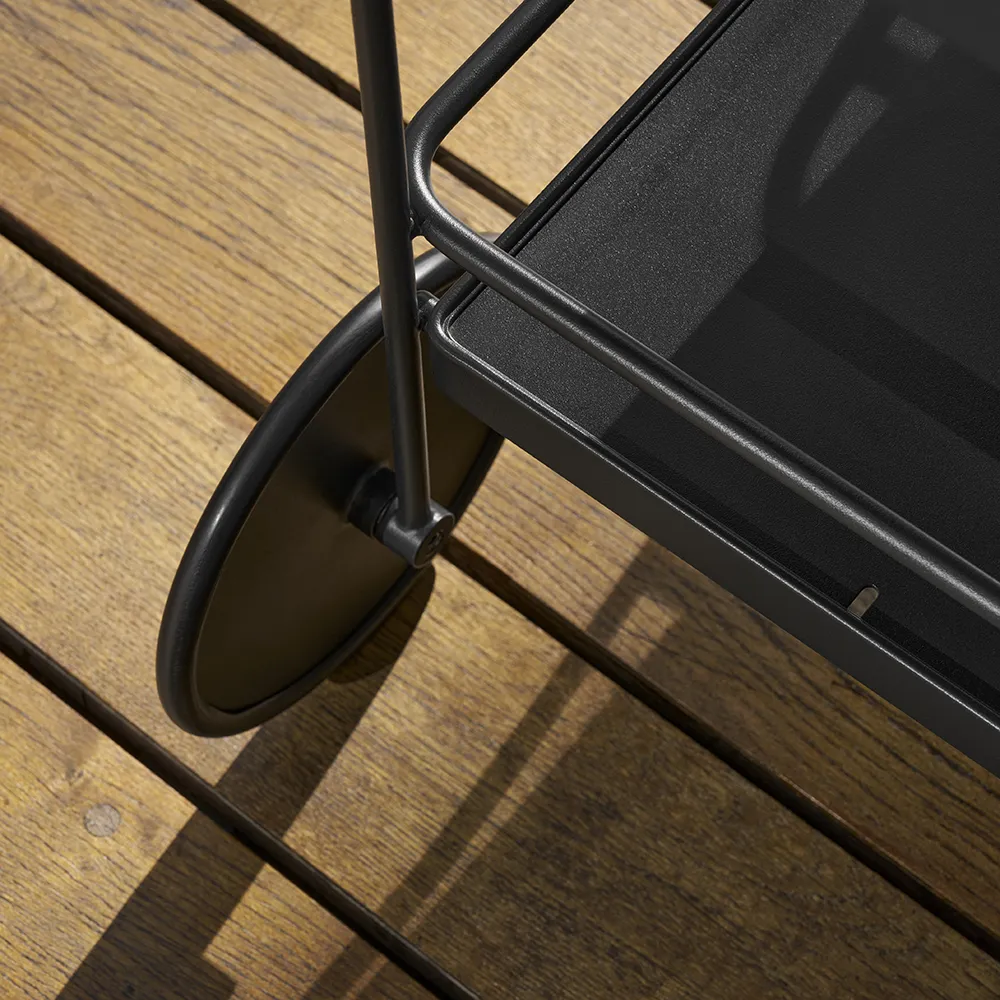 Click Serving cart Mono Black