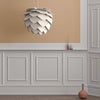 Aluvia Lampskärm Ø40 cm Pearl White