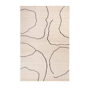 Handvävd Matta i Jute Gesso Off-White 200x300 cm