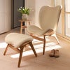 A Conversation Piece Ottoman Fotpall Oak/Teddy White