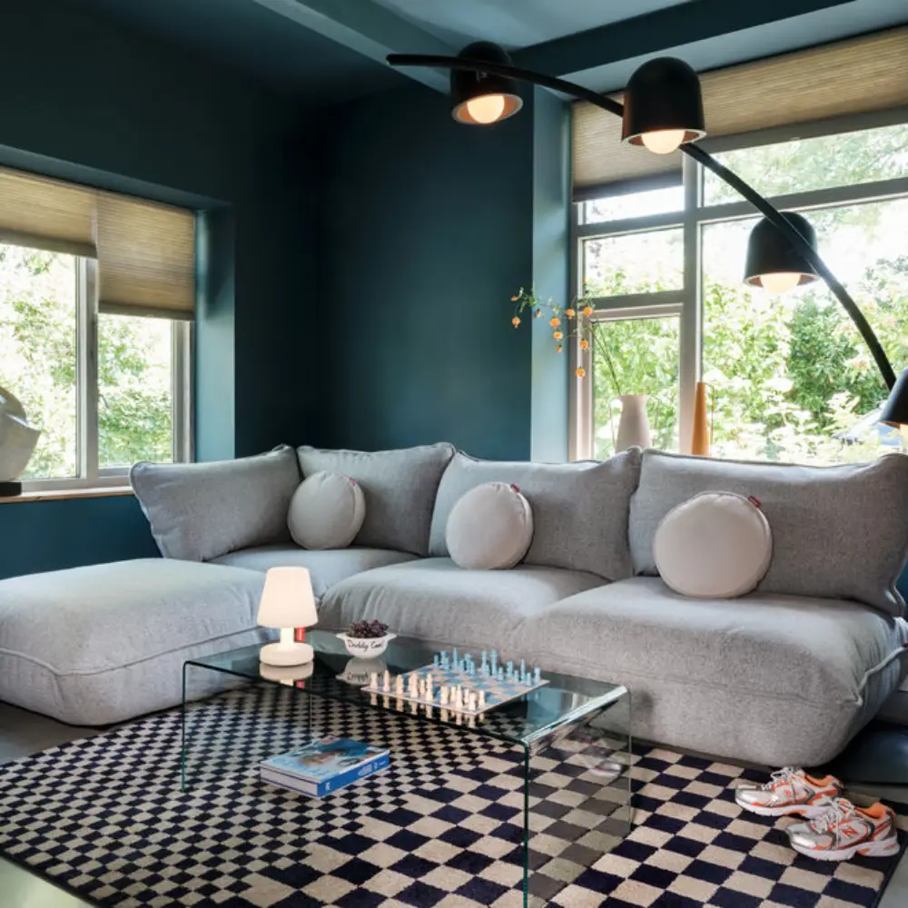 sumo soffmodul boucle recycled creme