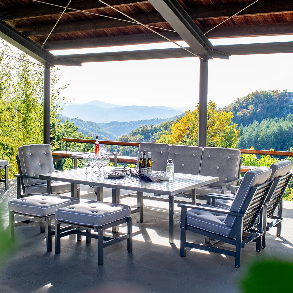 Bord 80X142 Cm H72 Grå 