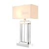 Bordslampa Arlington Crystal Nickel