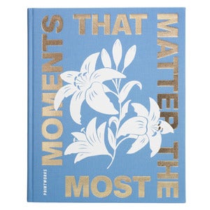 Fotoalbum - Moments that Matters the Most Blue