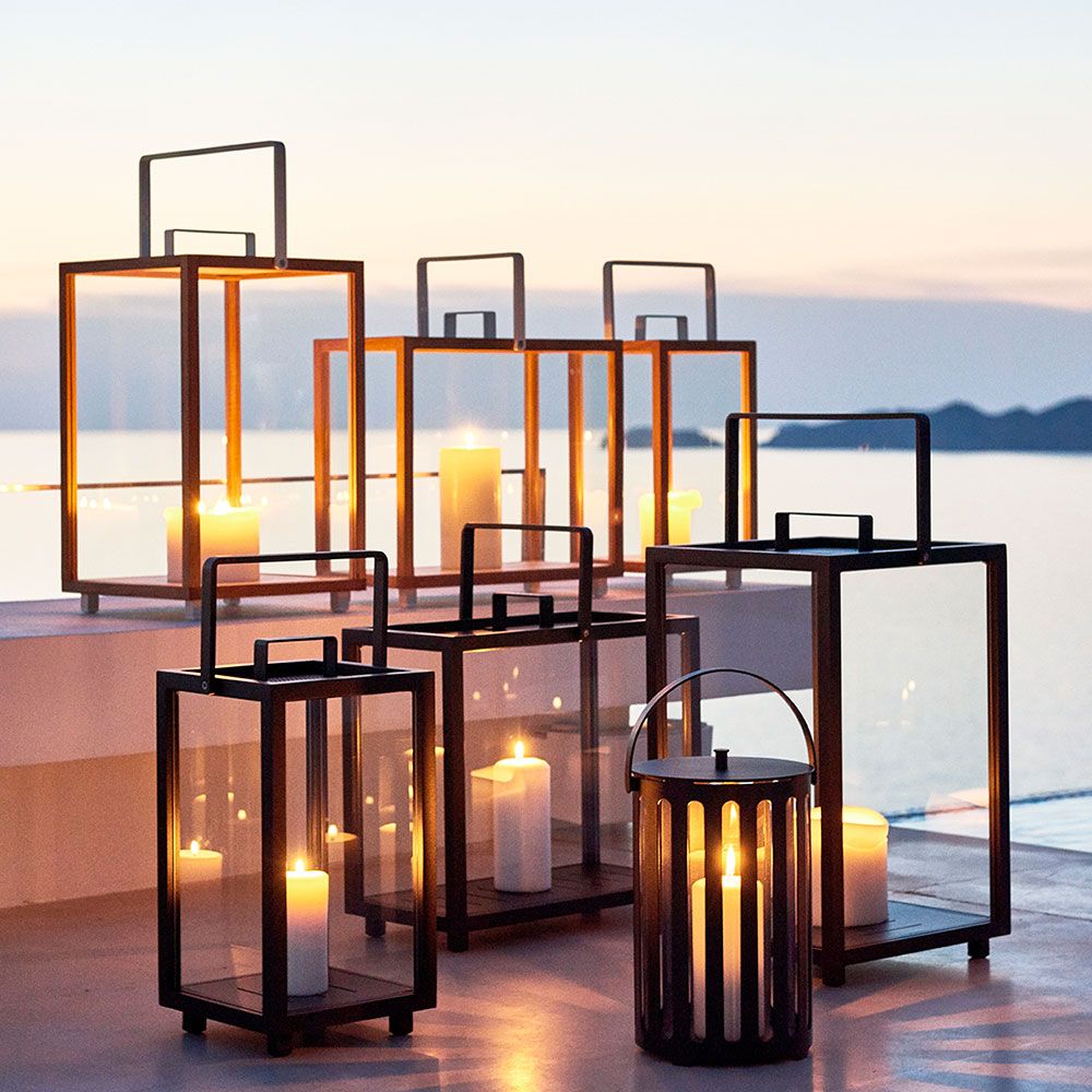 Lighthouse Lava Grå Rektangulär 