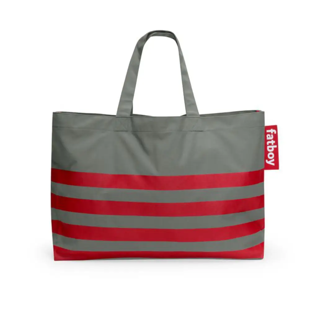 carry-too-much-bag canvas recycled charcoal grey
