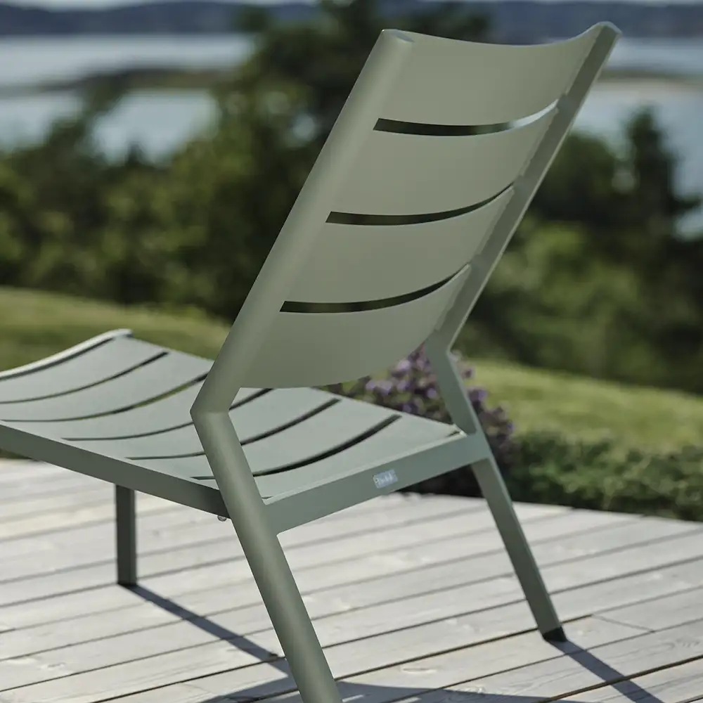 Delia relaxstol dusty green 