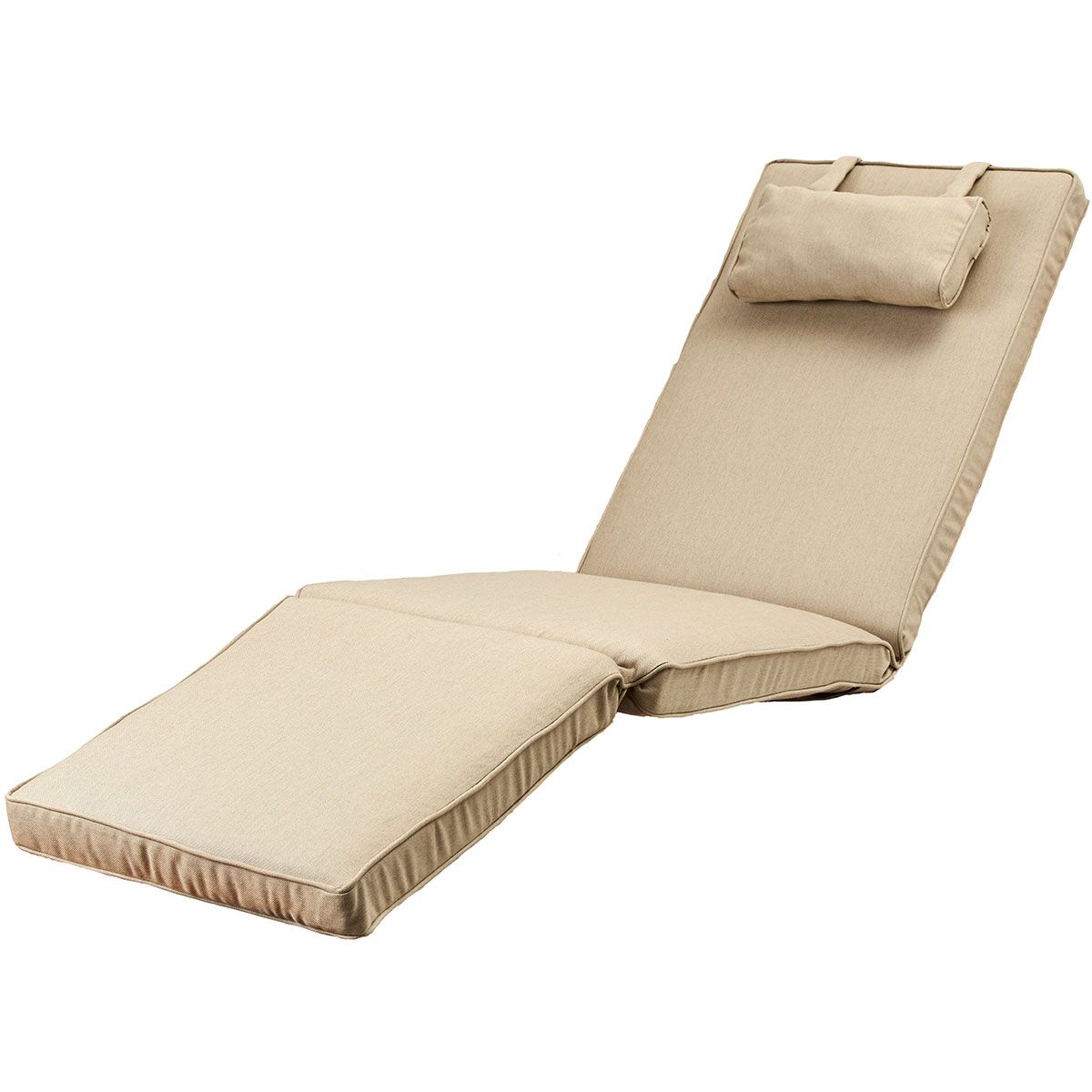 Dyna Däckstol Heather Beige Sunbrella Fritab