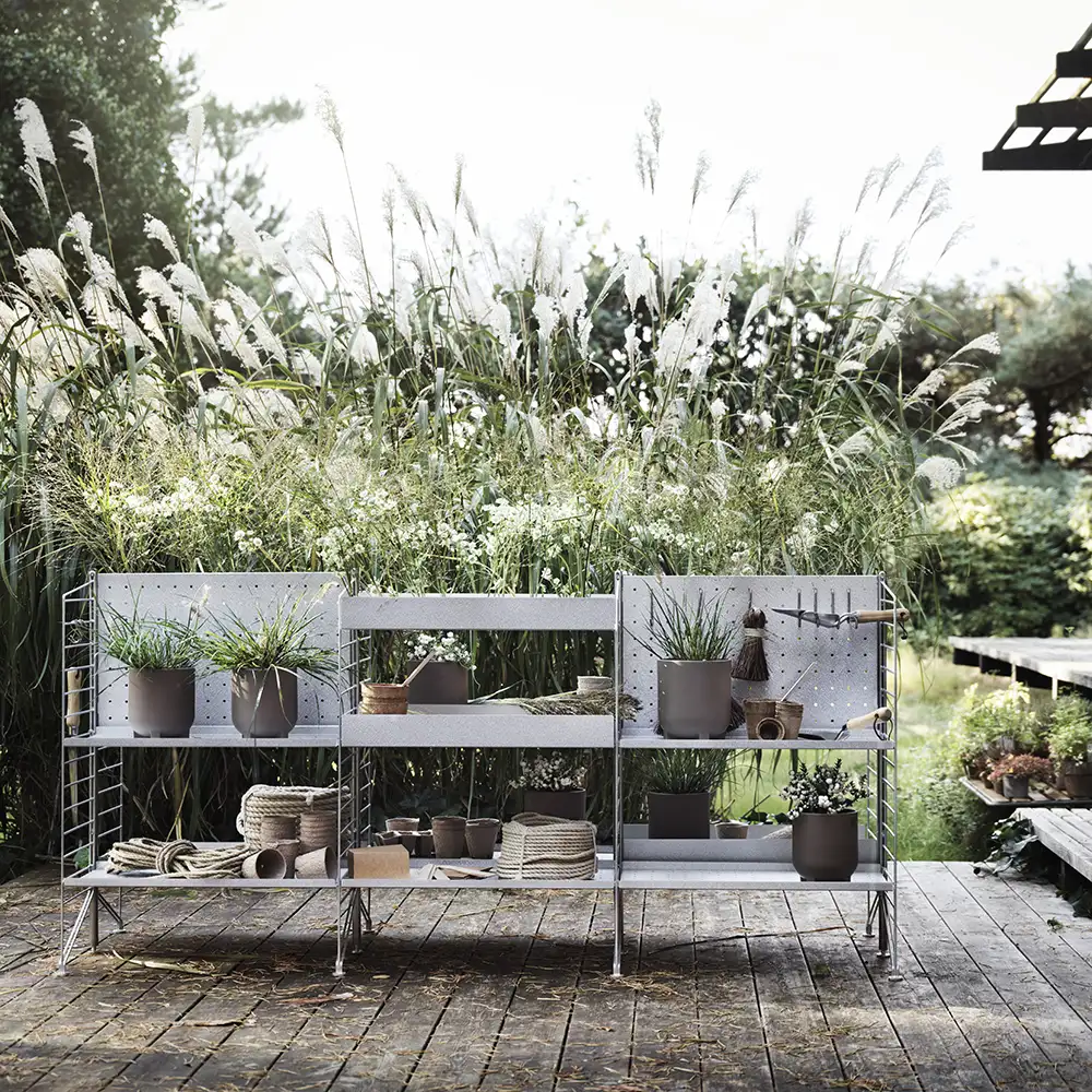 Fristående panel Galvaniserad