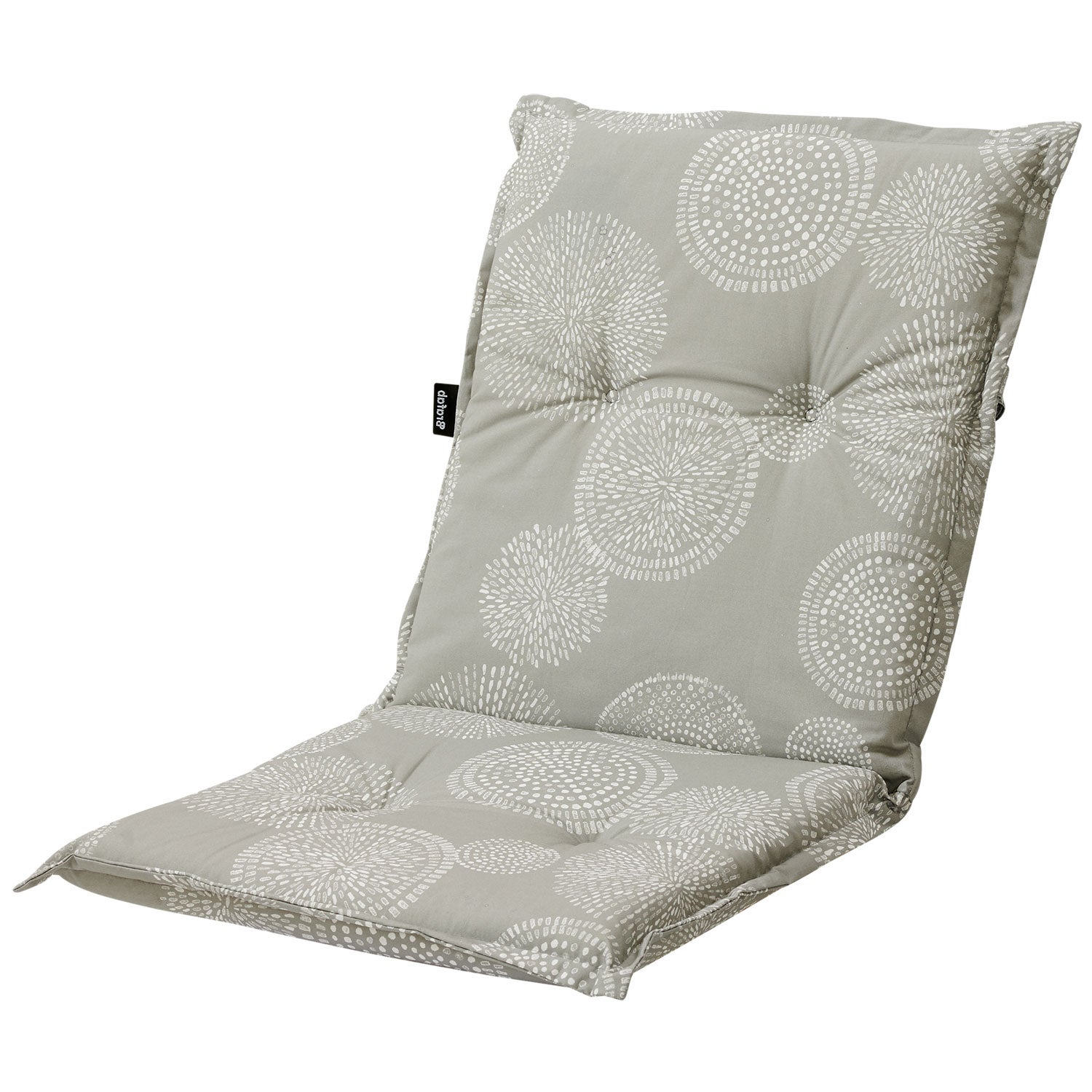 Naxos Dyna Låg Grå Mönster 