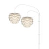 Aluvia Lampskärm Ø40 cm Pearl White