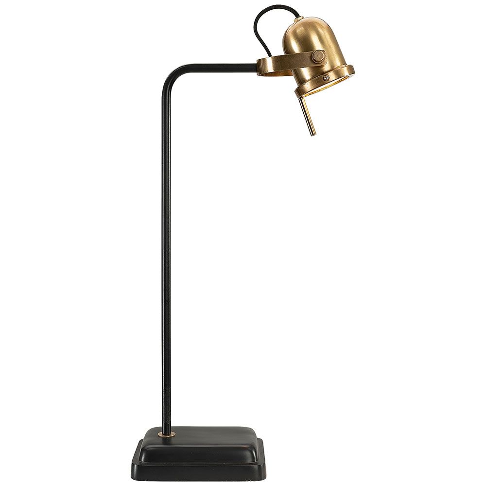 Bordslampa Leipzig Svart