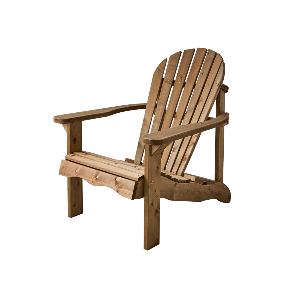 SKULE däckstol furu