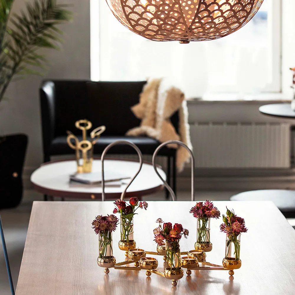 Ljusstake Constella Large Mässing