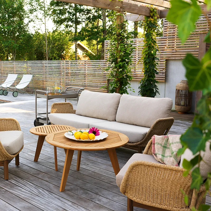 Kastos soffbord 90 cm natur 