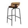 Curious Barstol Ek/Svart Teddy Brown